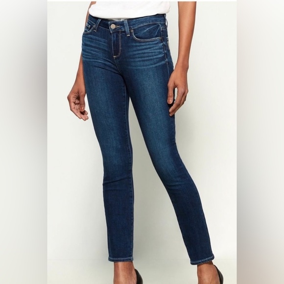 Paige Skyline Ankle Peg Jeans in “Dixie” wash - Picture 1 of 7